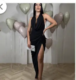 Dress black lux PRIVY