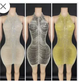 Dress Cadenas Glitter 