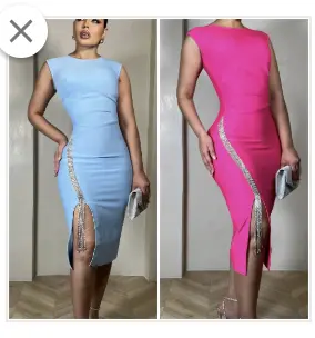 Dress cocktail bandage FASHION NANA