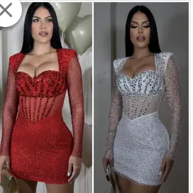 Dress glitter glam BANJUL